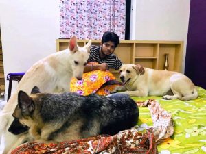Adriz-Ghosh-with-His-Dogs