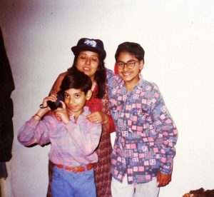 An-Old-Picture-of-Pavail-Gulati-With-His-Mother-and-Brother