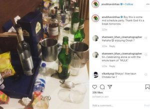 Anubhav-Sinha-Instagram-post-about-consuming-alcohol