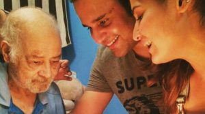 Krishna-Abhishek-with=his-father- and-sister
