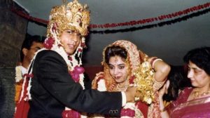 Shah-Rukh-Khan -&-Gauri-On -Their-Wedding -Day