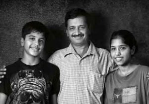 arvind-kejriwal-with-his-children