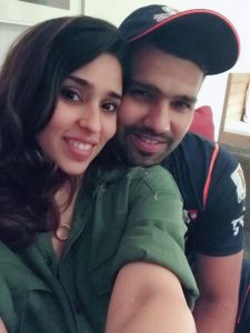 Ritika-Sajdeh-with-her-husband-Rohit-Sharma