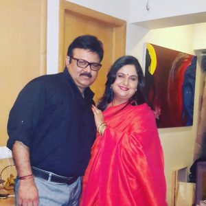 Vandana-Pathak-With-Her-Husband