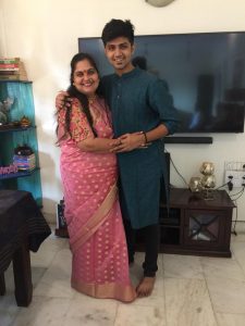 Vandana-Pathak-With-Her-Son