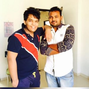 Mohit-Baghel-with-his-brother