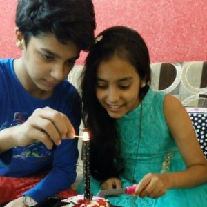 Viren-Vazirani-With-His-Sister